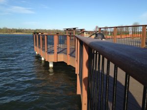 Independence Grove Pier - Lake County Forest Preserve