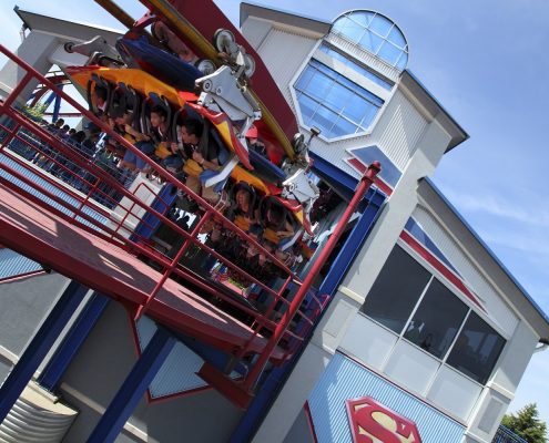 Six Flags Great America - Superman launch station