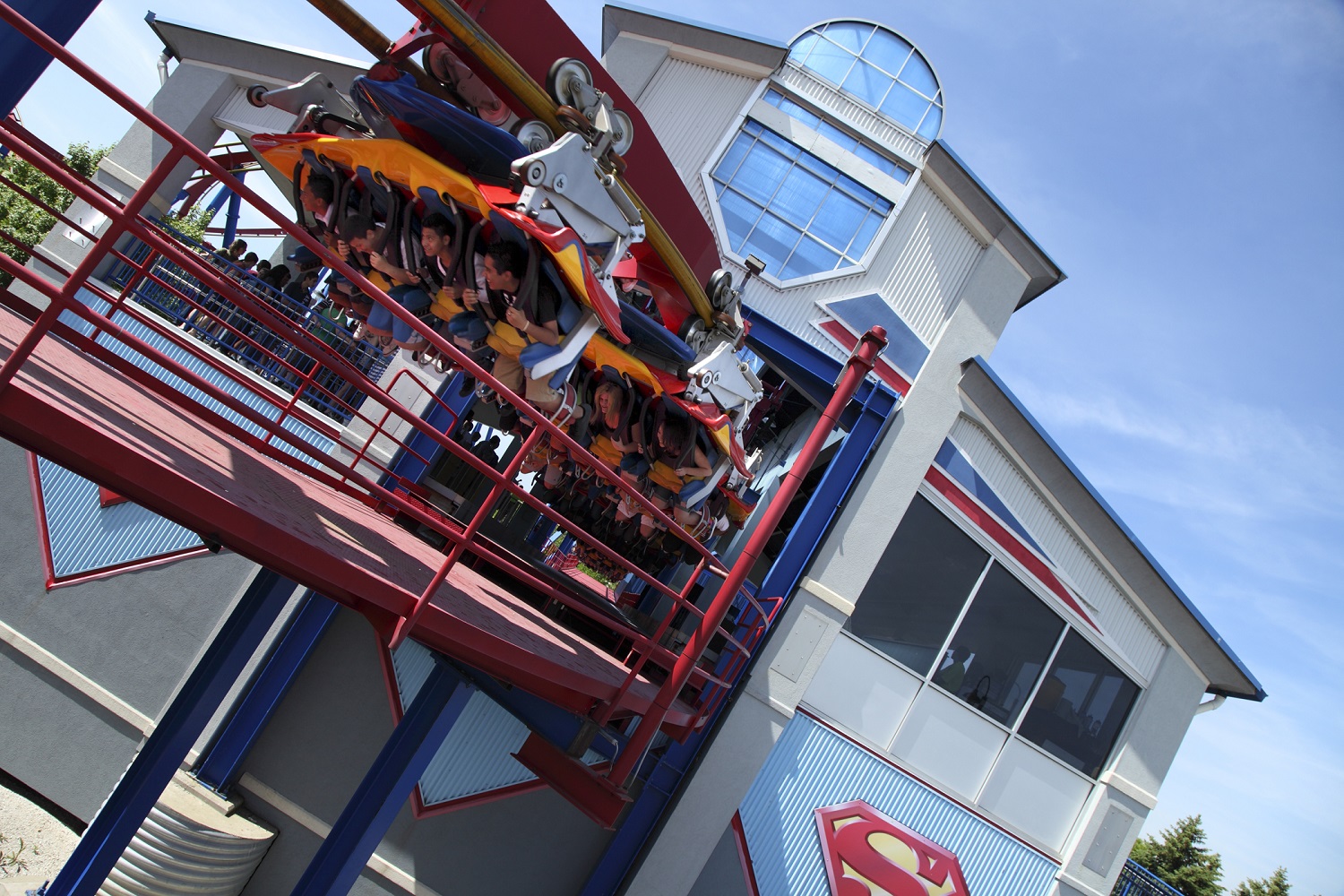Six Flags Great America - Superman launch station
