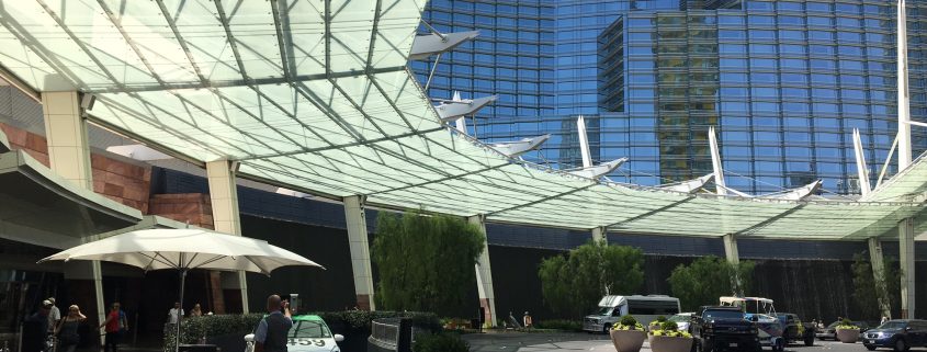 Shade Structures: awing at the Aria in Las Vegas