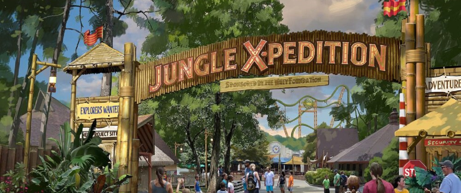 Jungle X-Pedition at Kings Dominion Theme Park